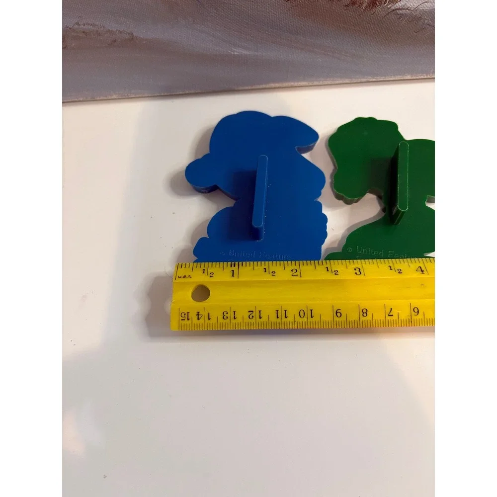 Vintage Peanuts Cookie Cutter Set Charlie Brown Snoopy Lucy Linus United Feature